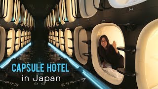 TOKYO CAPSULE HOTEL TOUR [upl. by Lledniw784]