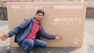 Tcl 75 inch Qled Tv Unboxing 🔥🔥  Full Review 🎇🎇 [upl. by Adley]