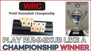 PLAY RUMMIKUB LIKE A CHAMPIONSHIP WINNER 99 [upl. by Jotham]