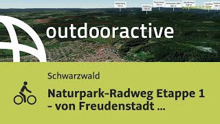 NaturparkRadweg Etappe 1  von Freudenstadt nach Gengenbach [upl. by Isoais]