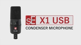 sE Electronics X1 USB Condenser Microphone [upl. by Pentha]