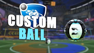 HOW TO GET CUSTOM BALL DECAL ROCKET LEAGUE [upl. by Aivekahs963]