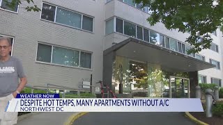 DC residents sweltering before apartment landlords switch to air conditioning [upl. by Bywoods185]