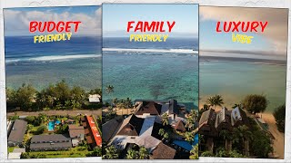 Rarotonga Cook Island The best places to stay by Budget [upl. by Yobybab346]