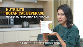 Nutrilite Botanical Beverage Mulberry Fenugreek amp Cinnamon [upl. by Prentiss]