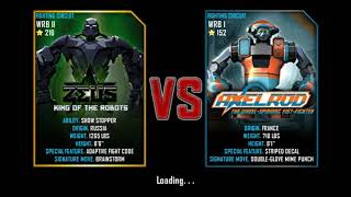 Real Steel WRB Zeus Vs Axelrod [upl. by Leahcam]