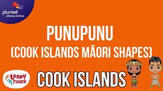 Punupunu  Lyric Video  Cook Island Shapes  Echo songs  Preschool Songs [upl. by Anayit]