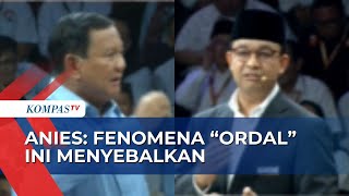 Anies Sindir Soal Fenomena Ordal Ini Tanggapan dari TKN PrabowoGibran [upl. by Laine]