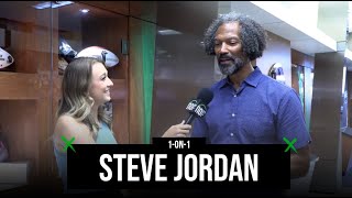 1on1 with former NFL tight end Steve Jordan after his son Cam Jordans contract extension [upl. by Yrakcaz]