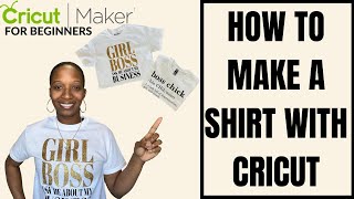 EASIEST CRICUT IRONON SHIRT TUTORIAL FOR BEGINNERS [upl. by Eseuqcaj13]