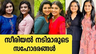 സീരിയൽ നടിമാരുടെ യഥാർത്ഥ സഹോദരങ്ങളെ കാണണോ serial actress real sisters Malayalam [upl. by Malley]