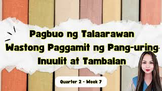 Matatag Filipino 4  Quarter 2 Week 7 [upl. by Appledorf731]