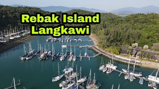 PULAU LANGKAWI  REBAK ISLAND RESORT amp MARINA  Premium Sea View  Full Review [upl. by Aerised558]