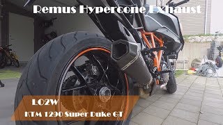 KTM 1290 Super Duke GT Stock vs Akrapovic SCProject Austin Racing [upl. by Xena]