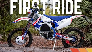 BHR ERace Electric Dirt Bike  50 Honda [upl. by Ahteres287]