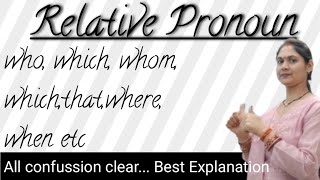 Define Relative PronounWhich whom where why etcexplain reflexive pronoun😊 [upl. by Minoru]