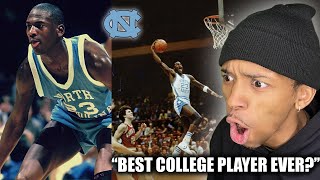 LeBron FAN SHOCKED by MJs UNC College Days [upl. by Aimet107]