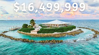 Touring a 165M Self Sustaining PRIVATE ISLAND IN THE FLORIDA KEYS  East Sister Rock Island [upl. by Storer]