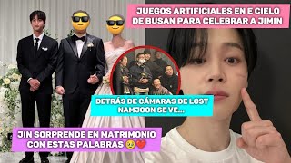 ULTIMO MINUTO🚨JIN CONMUEVE EN MATRIMONIO Y HABLA DEL AMORJIMIN ES FESTEJADO A LO GRANDE EN [upl. by Dumas]