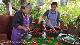 Hicimos una Comida Para Fiestas Así se Cocina en el Rancho ft ComidaMexicanaa [upl. by Etteraj729]