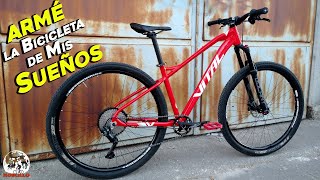 Como Armar Una Bicicleta De Montaña Completa Desde Cero Noecillo MTB [upl. by Rebm219]