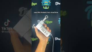 Do you want wicks This instant locs machine combines two locs into onedreadlockmachine dreadlock [upl. by Alledi]