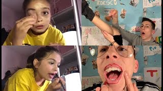 REAGISCO AD UN TUTORIAL MAKE UP🤬😱🙆🏻‍♂️ [upl. by Osnohpla]