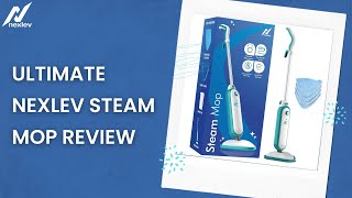 Ultimate Nexlev Steam Mop Review Handheld Floor amp Carpet Cleaner  SM01 [upl. by Sherl]