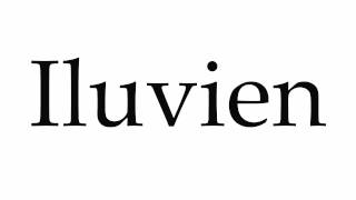 How to Pronounce Iluvien [upl. by Brittnee]