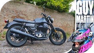 GUY MARTIN reviews the Moto Guzzi V7 III [upl. by Ettenoj283]