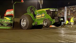 Pro Stock Pulling Tractors in Bowling Green Ohio NTPA [upl. by Assirem]