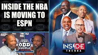 Inside the NBA Will Make the Move From TNT to ESPN  THE ODD COUPLE [upl. by Aksehcnarf]