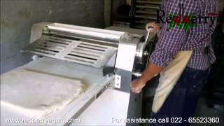 Dough Sheeter Complete Demonstration India For Bakery amp Pastry manufacturer [upl. by Enilamme]