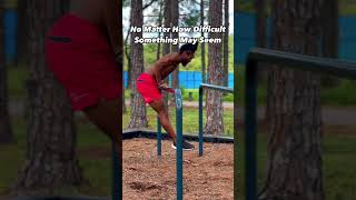 Calisthenics Workout In The Park With My 3 Year Old Son 🔥 [upl. by Anoyi]