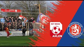 Highlights Rot Weiss Ahlen  Wuppertaler SV  Regionalliga 2324 [upl. by Azile]