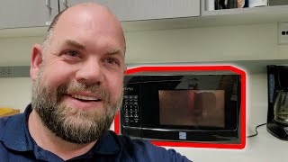 Review for budget Kenmore microwave great for small spaces [upl. by Marrin990]