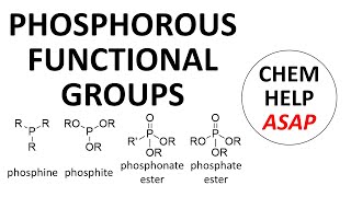 organophosphorous functional groups [upl. by Suivatram]