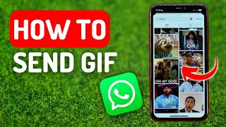 How to Send GIF on Whatsapp on iPhone  Full Guide [upl. by Clea]