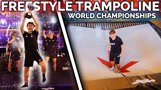 We Competed in the First Ever Freestyle Trampoline Competition [upl. by Nyliac]