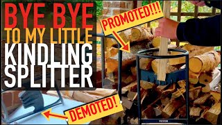 Review Vevor Kindling Splitter  Im getting rid of my old kindling cracker [upl. by Anisamot]