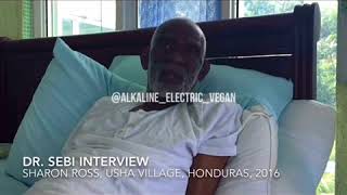 Dr Sebi speaks on agave nectar [upl. by Roxi736]