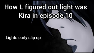 How L always knew light was Kira Death note theory [upl. by Ahsienek185]