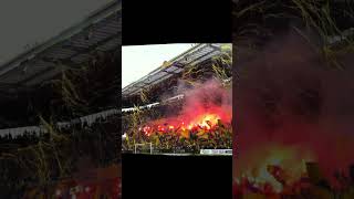 Brøndby vs FCK Sydsiden vs S12  PYRO PARTY [upl. by Granville]