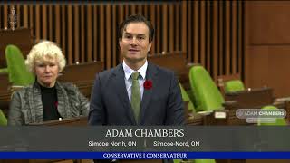 Chambers speaks in the House of Commons on the green slush fund scandal [upl. by Millman]