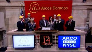 14 April 2011 Arcos Dorados rang the NYSE Opening Bell [upl. by Lane614]