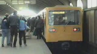 Berlin Schönhauser Allee Tram amp UBahn 1990 [upl. by Iliram]