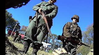 Captured by Germans at a WWII Reenactment  Lauer Farms 2022 Friday Afternoon Battle [upl. by Mountfort753]