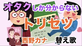 【替え歌】オタクにしか分からない「トリセツ」【西野カナ】 [upl. by Fellner29]