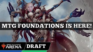 MTG FOUNDATIONS IS HERE  MTG Foundations Draft  MTG Arena [upl. by Pirnot]