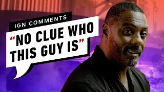 Idris Elba Reacts to Cyberpunk 2077 Phantom Liberty Comments [upl. by Norabal522]